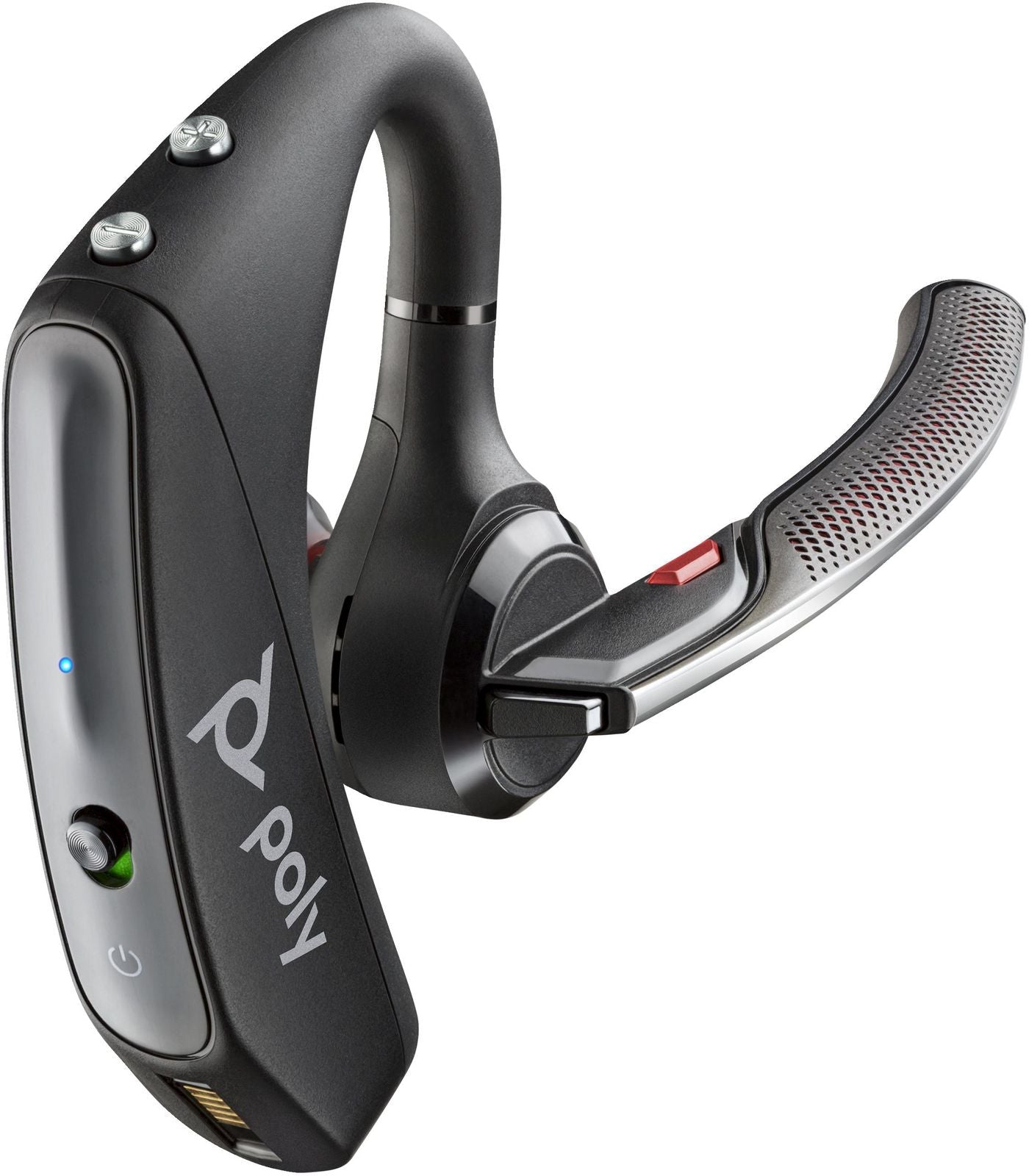 Poly 203500-105 Voyager 5200 Wireless Bluetooth Headset – Noise Cancelling, Black