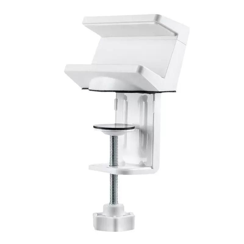 Microconnect Desk Mount Clamp – Power Strip Holder with Cable Management, Fits 50mm Tables