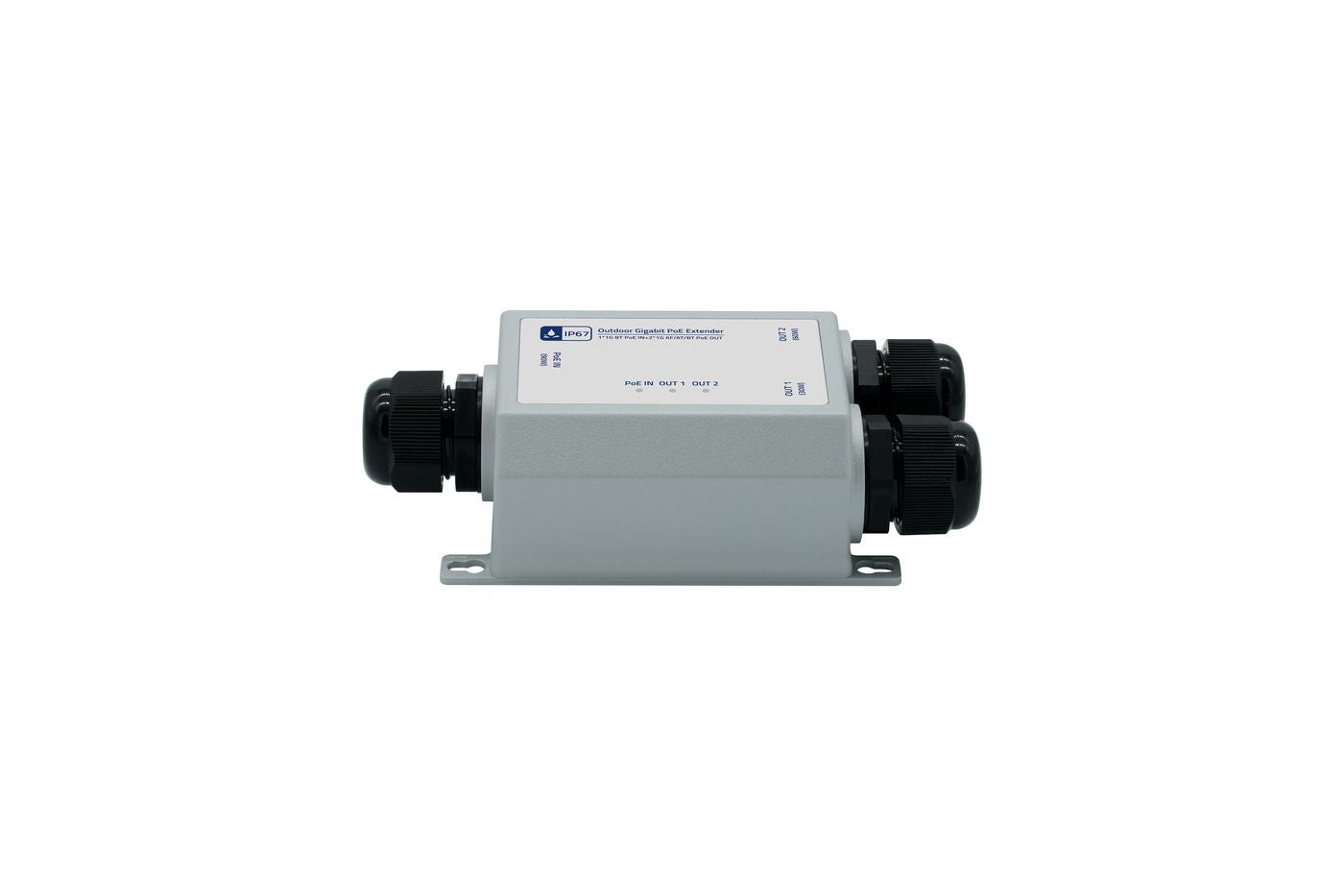 Lanview LVN-POE90W-OUT-EXTENDER 1Gb 90W Waterproof POE Extender
