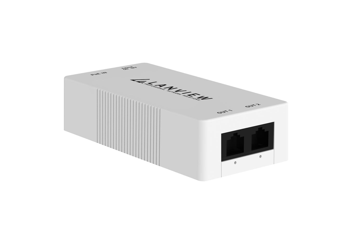 Lanview LVN-1000MB-POE30W-EXTENDER Wired Network POE Extender 1000Mb 30W