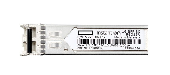 Hewlett Packard Enterprise R9D16A SFP LC SX 1G 500m MMF Network Transceiver