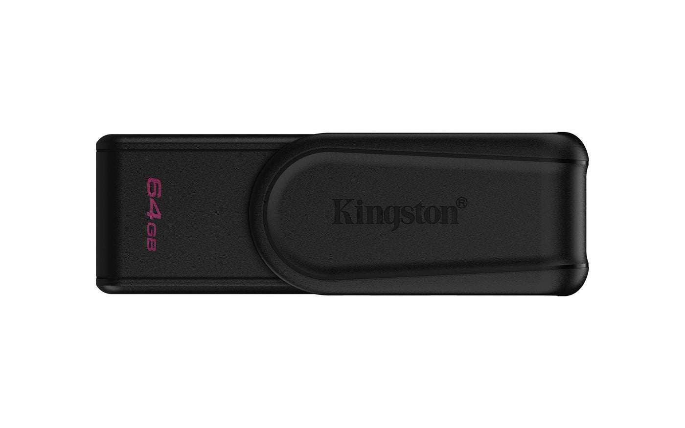 Kingston DTXS/64GB USB Flash Drive – 64GB 3.2 Gen 1 Swivel Black