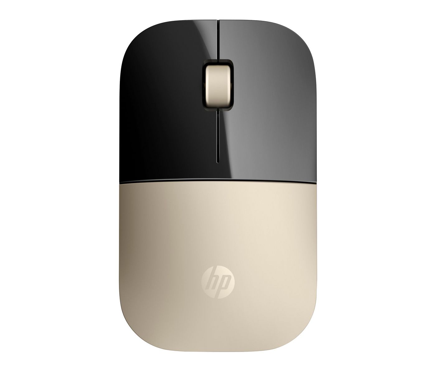 HP X7Q43AA Z3700 Gold Wireless Mouse – Ambidextrous Optical 1200 DPI