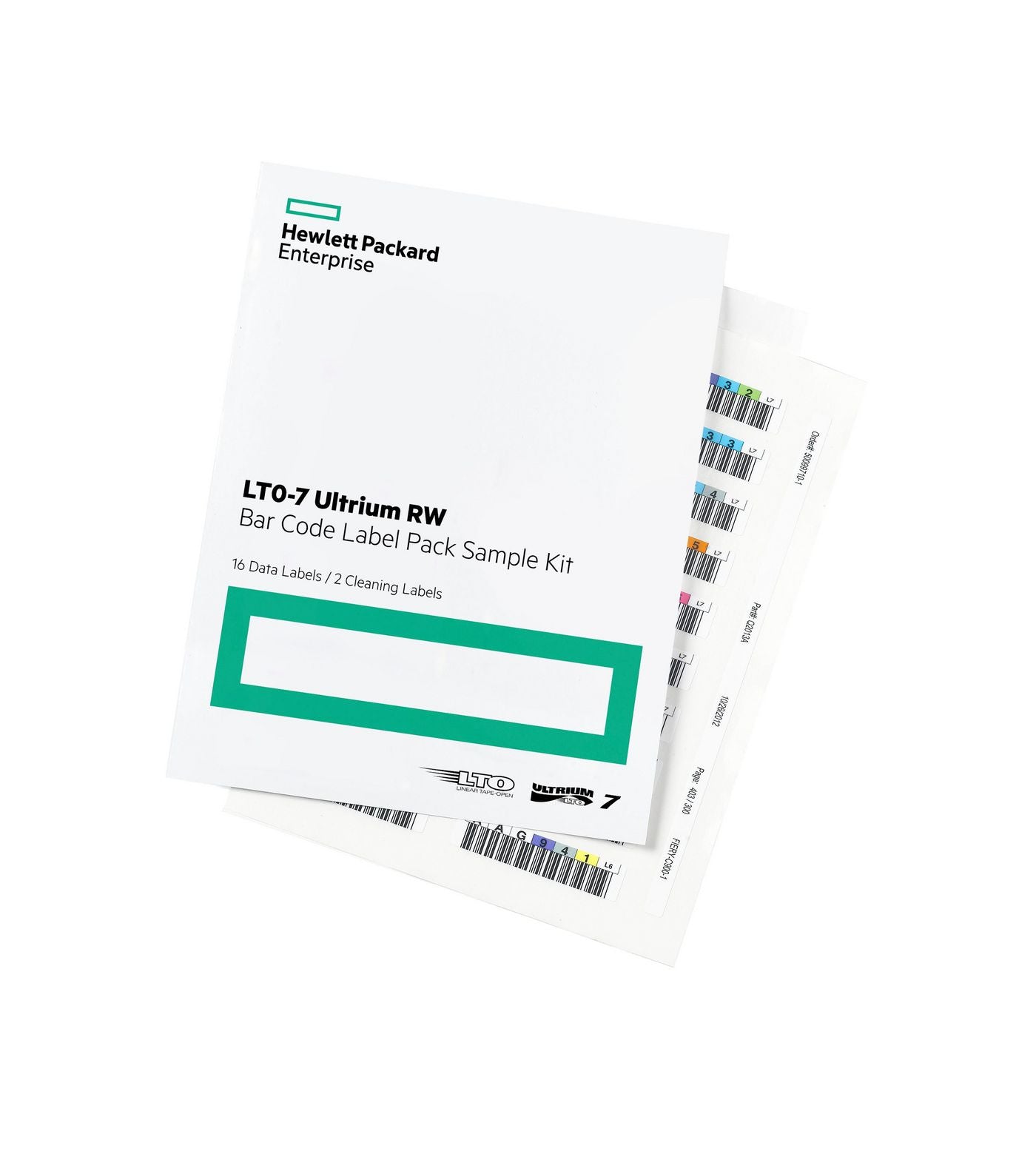Hewlett Packard Enterprise Q2014A LTO-7 Ultrium RW Bar Code Label Pack – 100 Labels