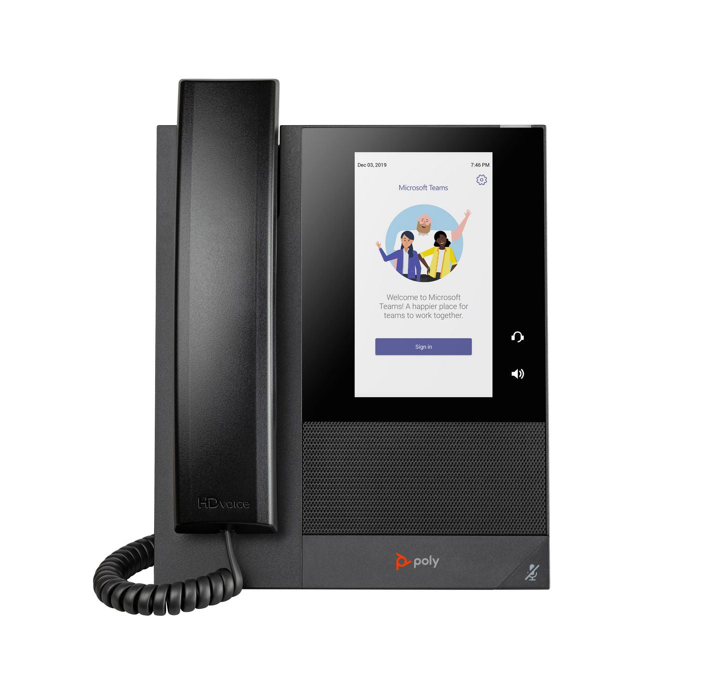 HP 848Z8AA CCX 400 Business Media Phone – IP Telephony VOIP PoE Touchscreen