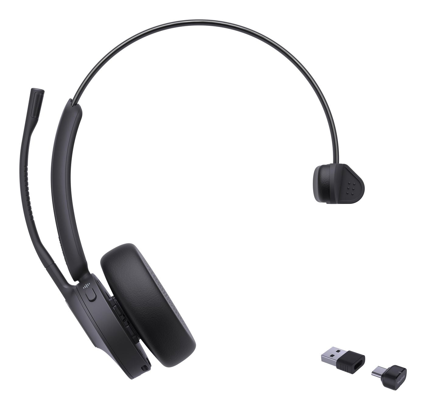 Yealink 1208706 Wired Headset – Over-Ear Headphones with Microphone