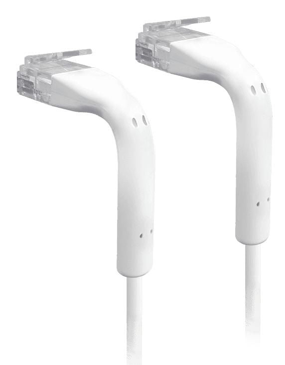 Ubiquiti RJ45 Cat6 Ultra-Thin Ethernet Patch Cable 0.1m White – 50 Pack
