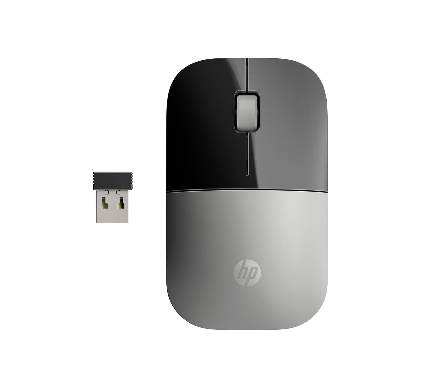 HP X7Q44AA Z3700 Silver Wireless Mouse – Ambidextrous Optical 1200 DPI