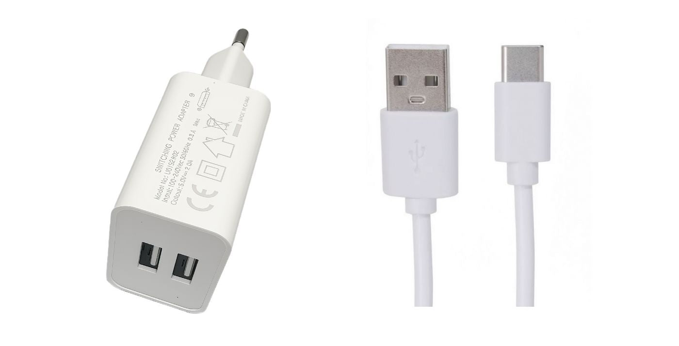 MicroConnect USB3.1CA1SETW Smart Device Charger – USB-C 2.4A White AC Indoor