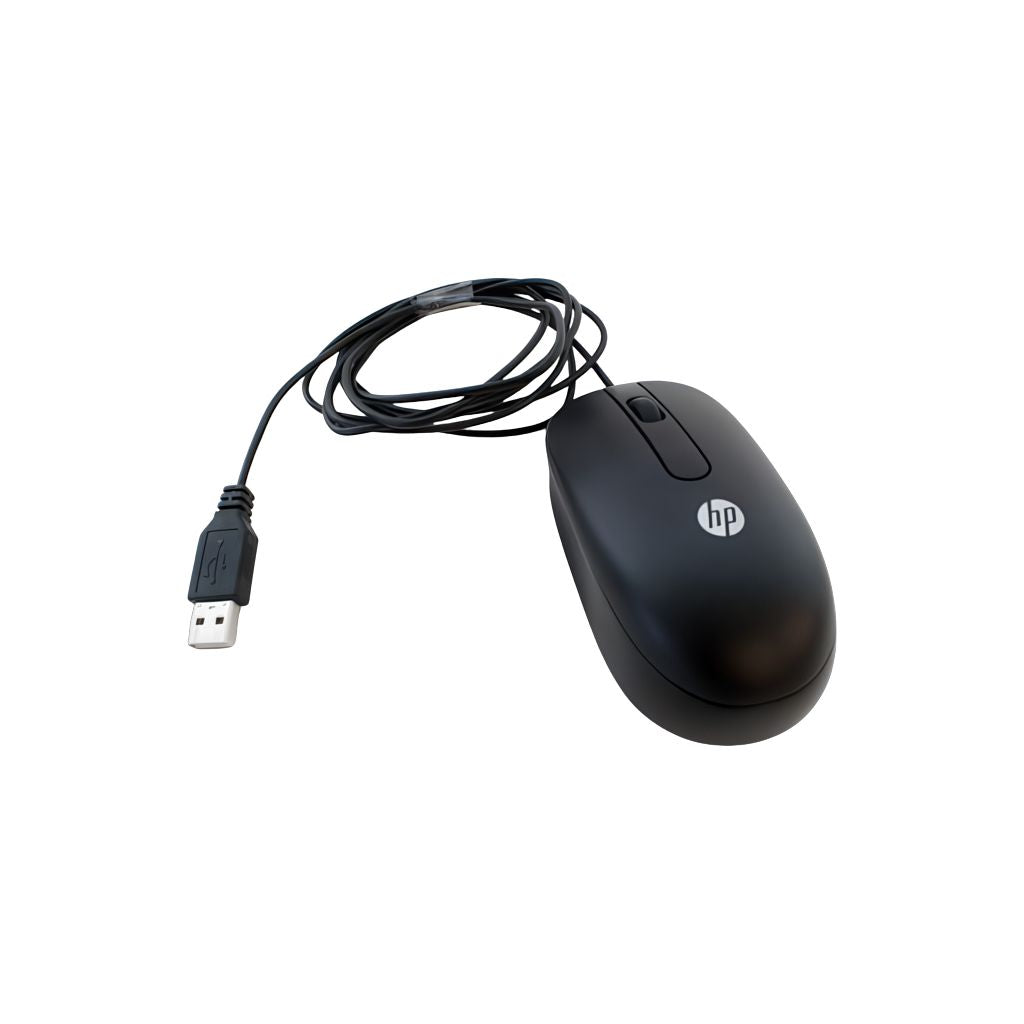 HP 674316-001 Mouse – Optical USB Wired Ergonomic Design