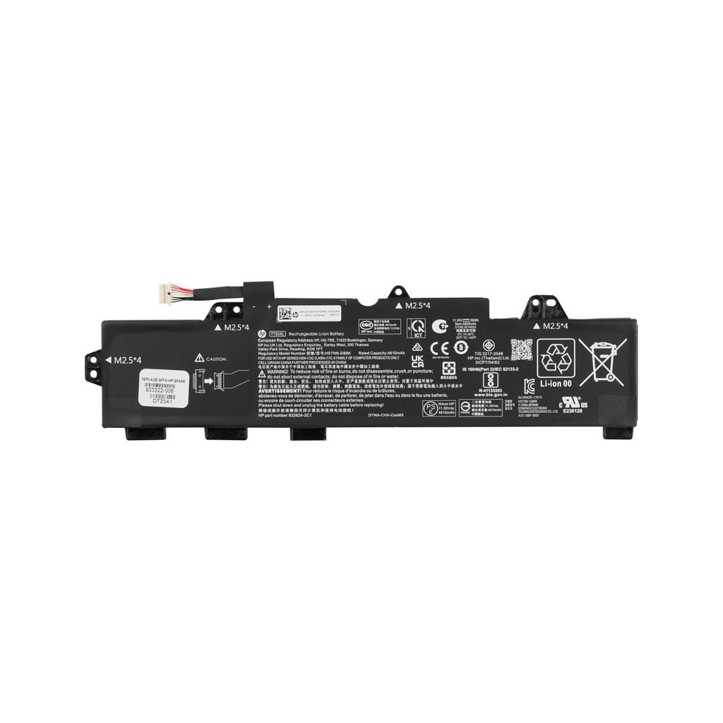 HP 933322-006 Battery – 3-Cell Li-ion 11.1V 4400mAh Black