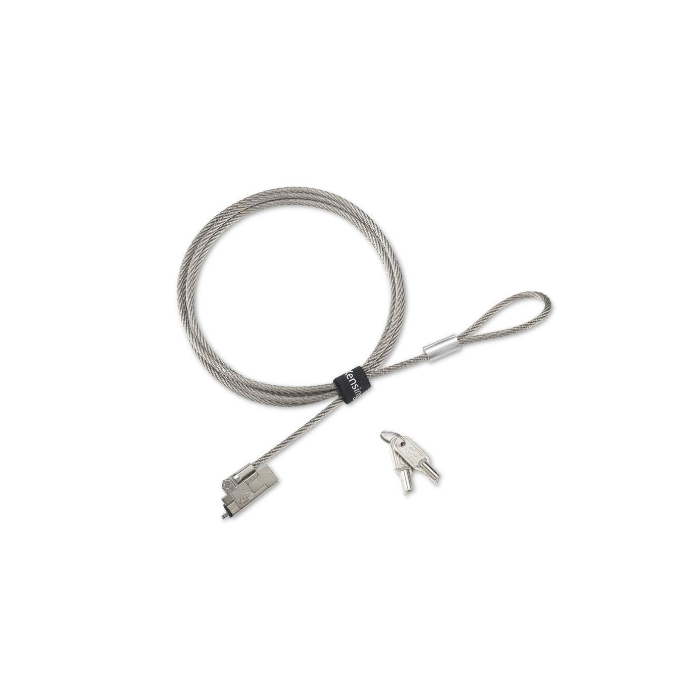 Kensington K60630WW Slim NanoSaver 2.0 EQ Keyed Laptop Lock – Stainless Steel, 1.83m Cable