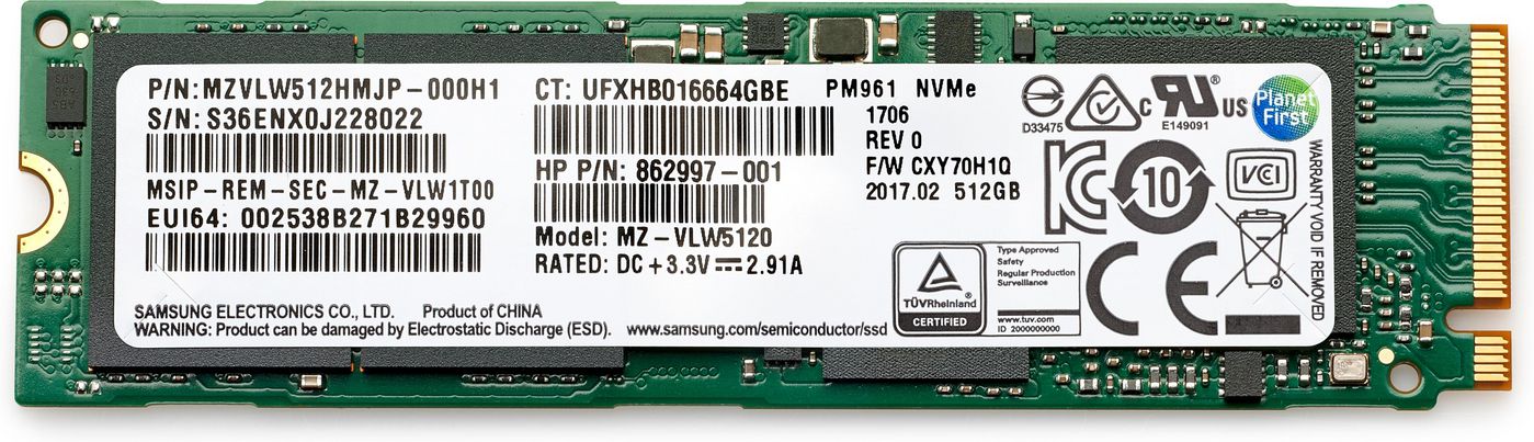 HP 406L7AA 1TB M.2 PCIe 4.0 NVMe TLC SSD – Internal Solid State Drive