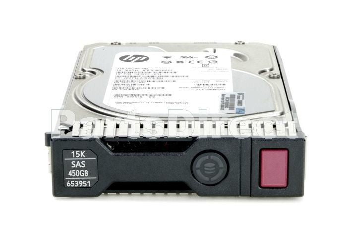 HP 653951-001-RFB Internal Hard Drive – 450GB 3.5" SAS 15,000RPM Enterprise HDD