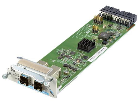 Hewlett Packard Enterprise J9733A-RFB Network Switch Module – 2-Port Stacking