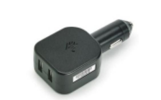 Zebra CHG-AUTO-USB1-01 Mobile Device Charger – 2x USB Auto Adapter