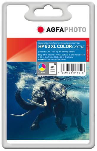 AgfaPhoto APHP62CXL Colour XL Ink Cartridge – High Yield Pigment-Based