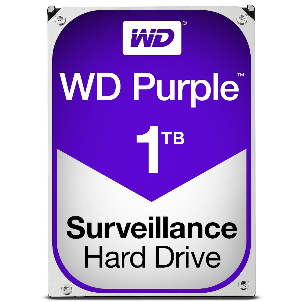 Western Digital WD10PURX 1TB 3.5" SATA 5400RPM 64MB Internal Hard Drive