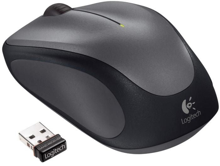 Logitech 910-002203 Wireless Mouse – Compact Ergonomic Optical Mouse