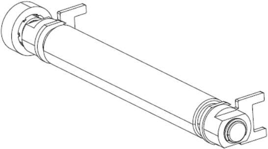 Zebra P1037974-028 Platen Roller for ZT200 Series Printer