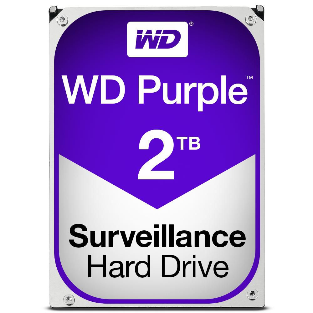 Western Digital WD20PURX 2TB 3.5" SATA 6Gb/s 5400RPM 64MB Internal Hard Drive