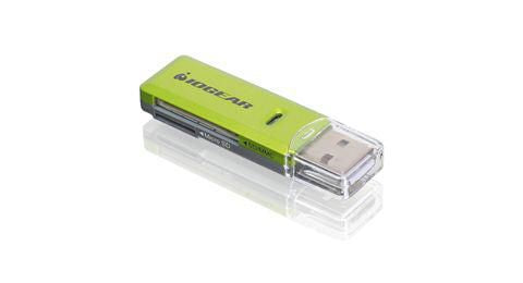 IOGEAR GFR204SD Card Reader – SD/MicroSD/MMC USB 2.0 High Speed