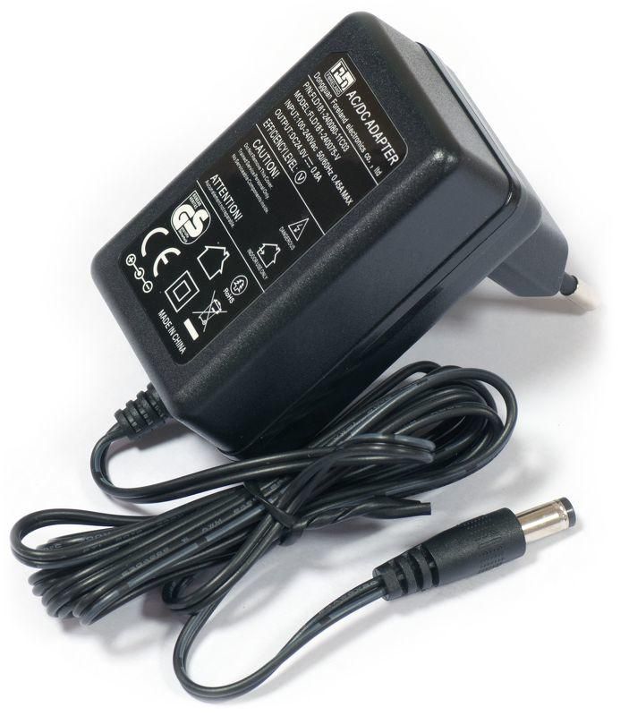 MikroTik 18POW Power Adapter – 24V 0.8A Type A Plug Black