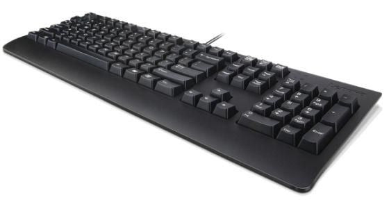 Lenovo 4X30M86918 Keyboard – Wired USB, UK Layout, Black