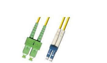 Microconnect FIB841010 10m OS2 Singlemode Fibre Optic Cable SC to LC – Yellow LSZH