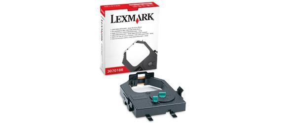 Lexmark 3070166 Printer Ribbon – Black Dot Matrix Standard Yield