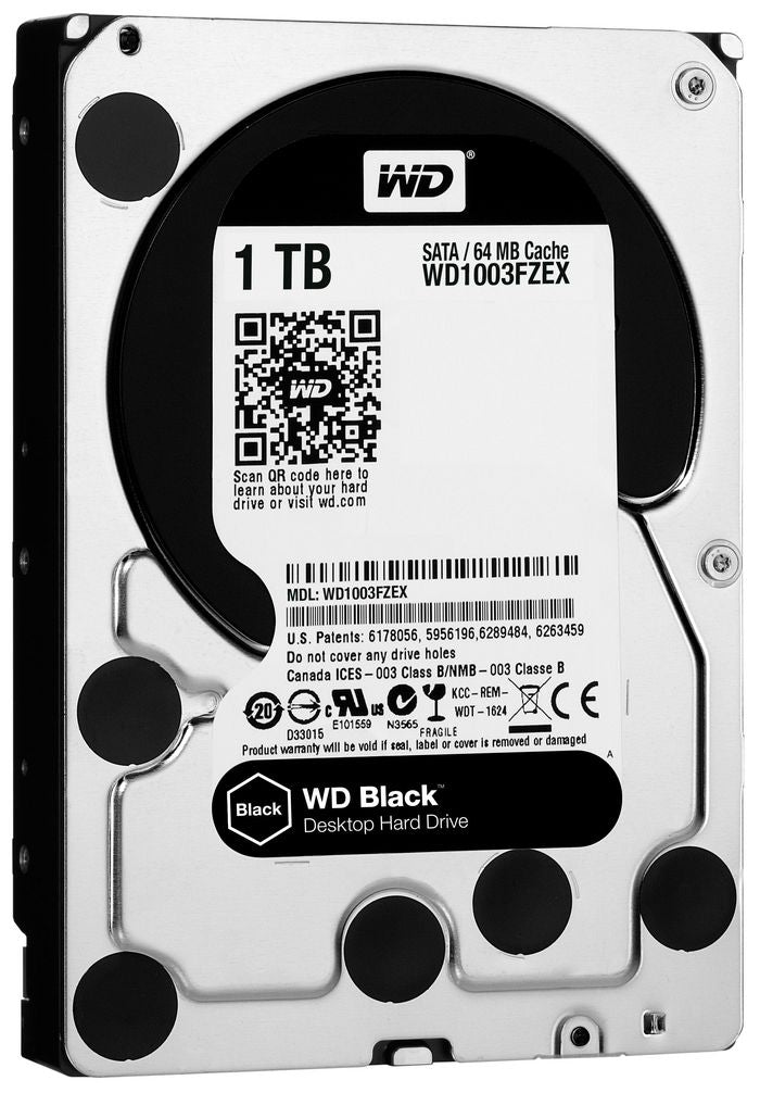 Western Digital WD1003FZEX-RFB 1TB 3.5" HDD – SATA 6Gb/s 7200RPM 64MB