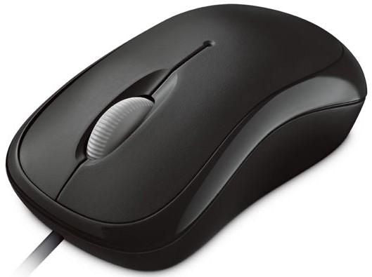 Microsoft P58-00057 Optical Mouse – USB Wired 800DPI Black