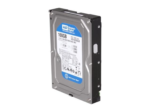 Western Digital WD1600AAJB-RFB 3.5" HDD – 160GB PATA 8MB 7200RPM
