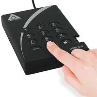 Apricorn A25-3PL256-500 External Hard Drive – 500GB, 256-bit AES, USB 3.0