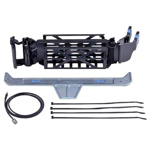 Dell 2J1CF Cable Management Panel – 1U Rack Accessory Black/Silver