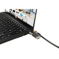 Dell D6FY7 Combination Cable Lock – 1.8m, Carbon Steel, Black