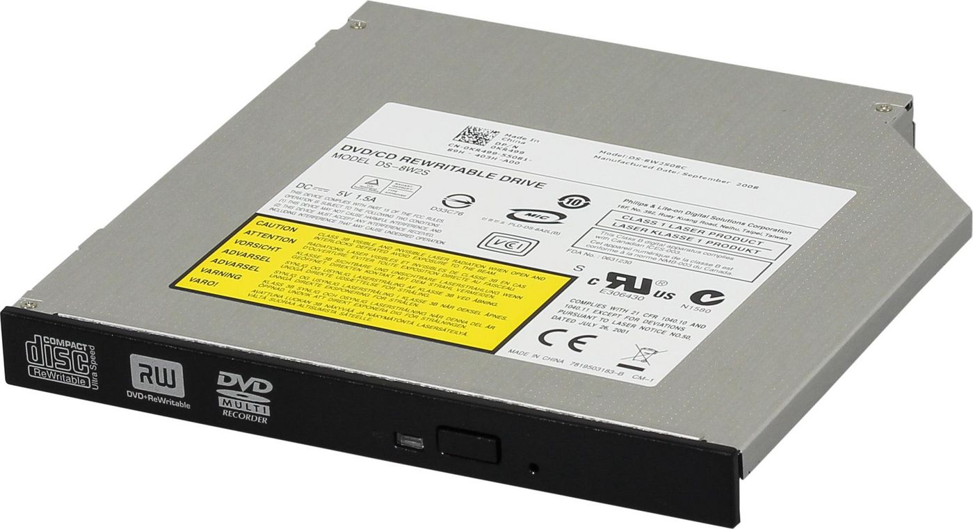 Dell KR499 Optical Disc Drive – 8x DVD+/-RW SATA Compact Design
