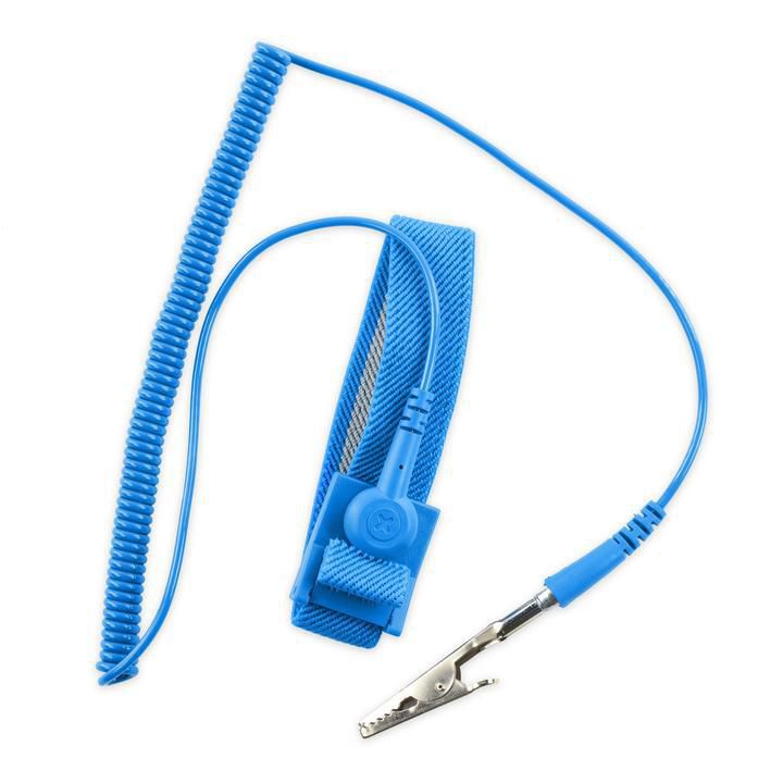 iFixit EU145071-1 Anti-Static Wrist Strap Adjustable Blue – 2 Year Warranty