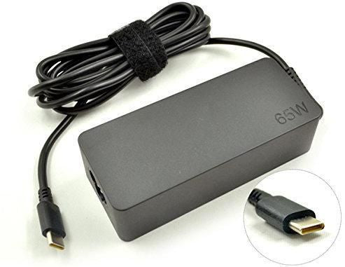 Lenovo FRU01FR024 65W Type-C Power Adapter – Indoor, Black