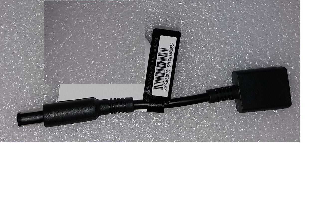 Hewlett Packard 734630-001-RFB Smart AC Adapter Dongle – Refurbished, 1 Year Warranty