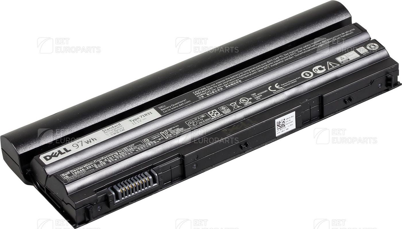 Dell NY38W Battery – 9-Cell 97Wh Lithium-Ion
