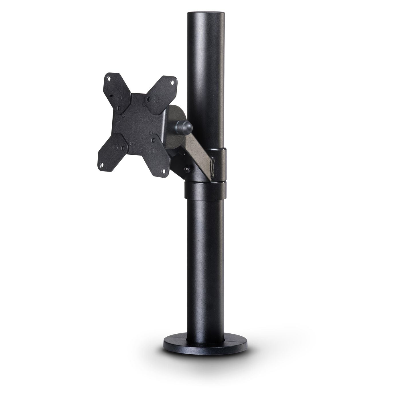 Ergonomic Solutions SPV1101-02 Monitor Mount – 15.7" Pole, Black, Desk Mount