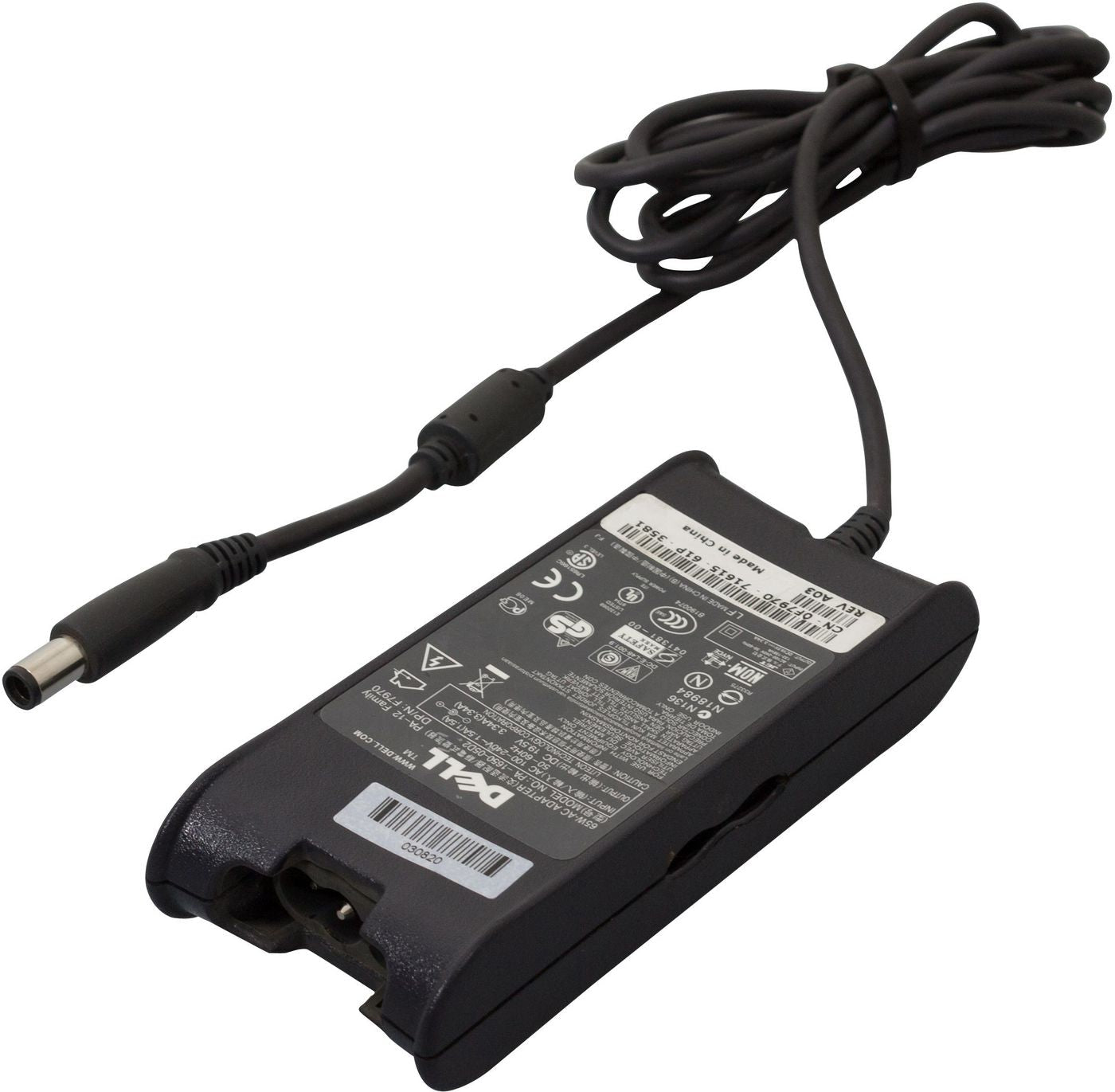 DELL TN800 65W Power Adapter – 19.5V 3.34A Indoor Black | Certified UK/EU