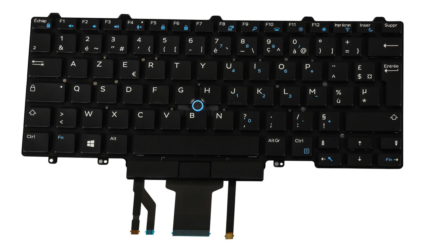 Dell W93F7 Integrated Notebook Keyboard – UK Layout