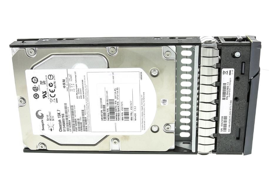 NetApp X411A-R5-RFB Internal Hard Drive – 450GB 15K SAS 3.5" Refurbished