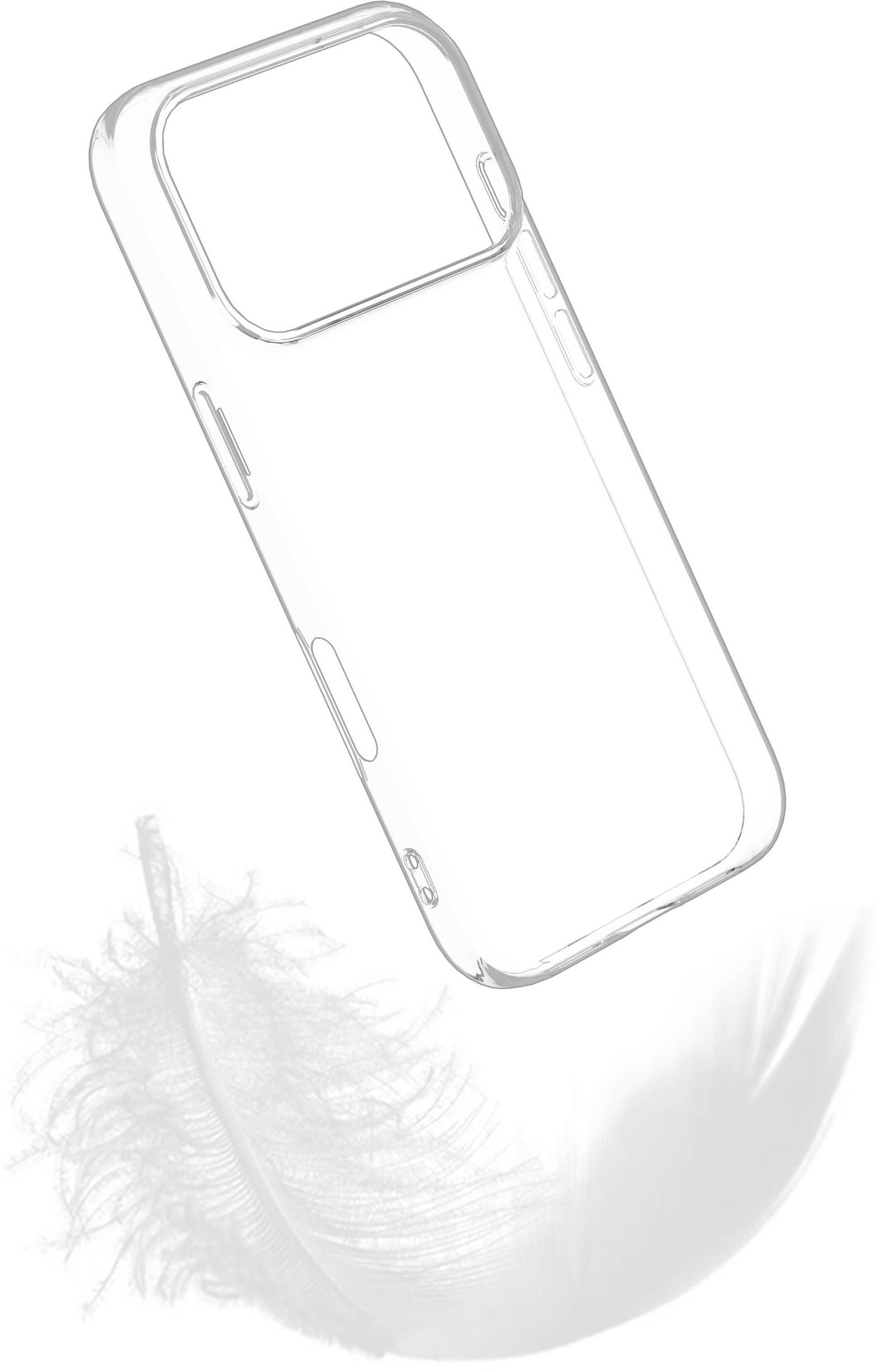 eSTUFF ES67100057-BULK Mobile Phone Case – Transparent 16cm (6.3") TPU Cover