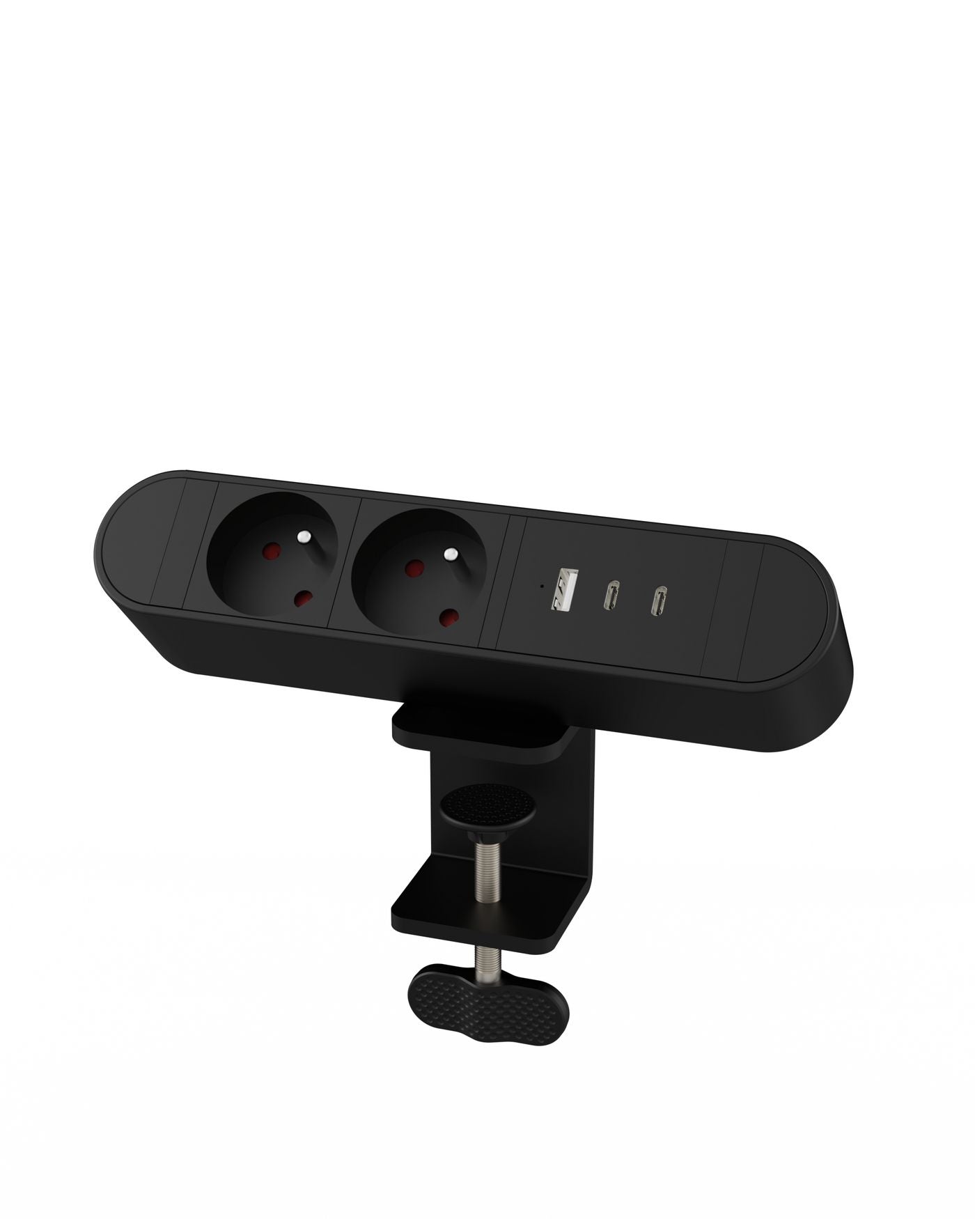 MicroConnect MC-MDPS-FR2-30W Multi Desktop Power Socket 2-Way French 30W USB-A & USB-C
