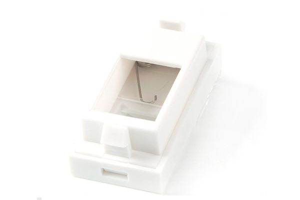 Lanview LKS840 Outlet Box – 1-Port Euro Module 45x22.5mm