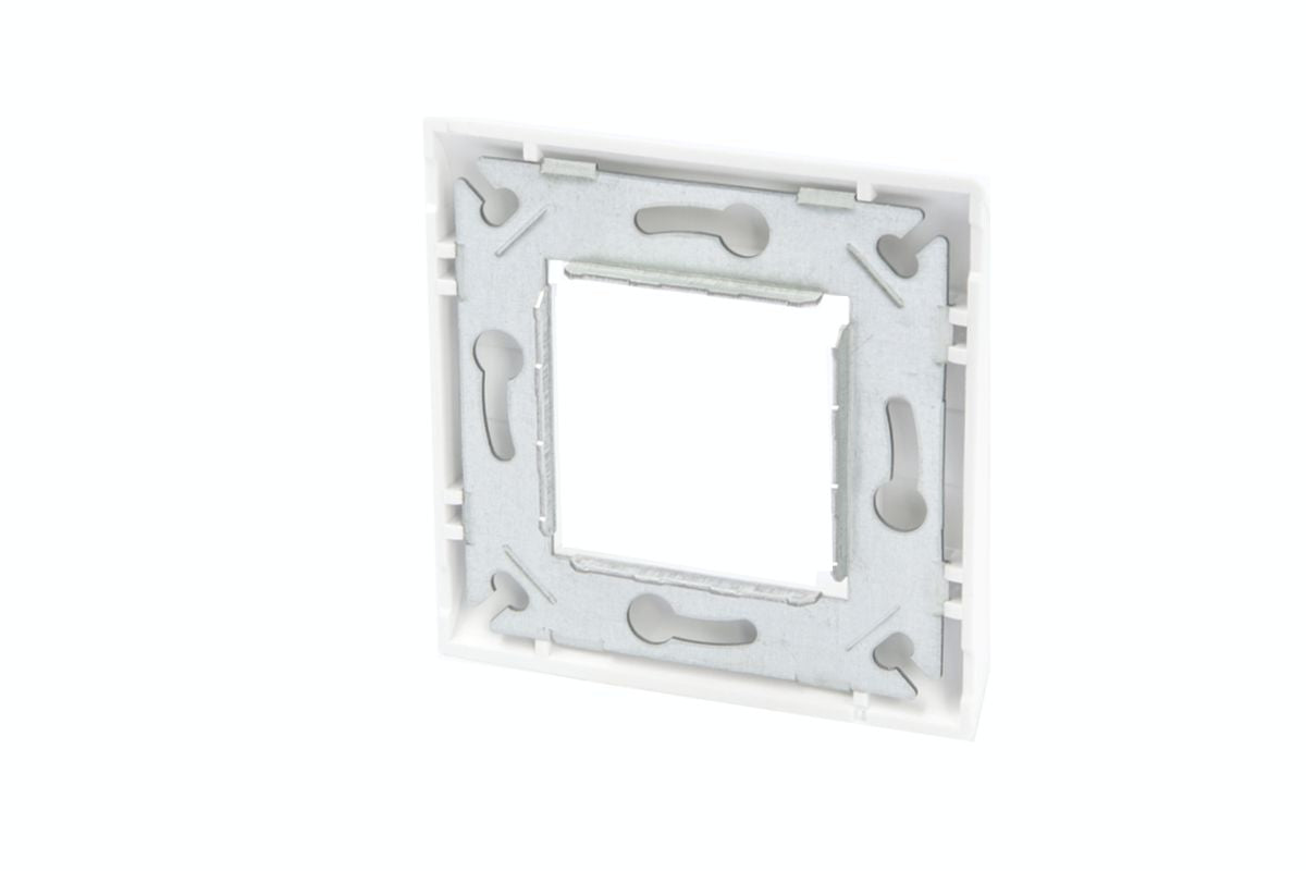 Lanview LKS825 Outlet Box – 80x80mm Metal Frame Euro Style