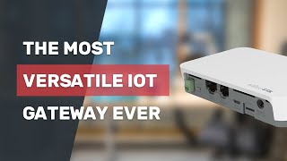 MikroTik RB924I-2ND-BT5&BG77 IoT Gateway – Wi-Fi 4, Bluetooth, 300Mbps, DIN-Rail